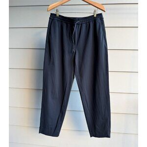 Lululemon Pants Womens M Black Tapered Leg Mid Rise 7/8 Length Luxtreme